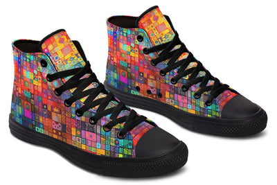 Blotter Fuzz High Top Shoes Hightops Electro Threads