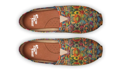 Blotter Patch Art Casual Slip on Shoes Casualshoes Electro Threads