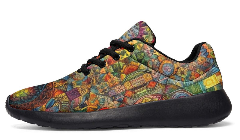 Blotter Patch Art Classic Sneakers Sneakers YWF 