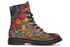 Blotter Patch Art Combat Boots Boots Electro Threads