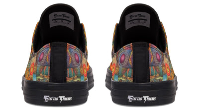 Blotter Patch Art Low Top Shoes Lowtops Electro Threads