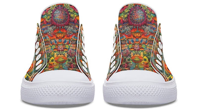 Blotter Patch Art Low Top Shoes Lowtops Electro Threads