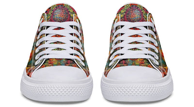 Blotter Patch Art Low Top Shoes Lowtops Electro Threads