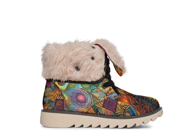 Blotter Patch Art Moon Boots Polarboots Electro Threads