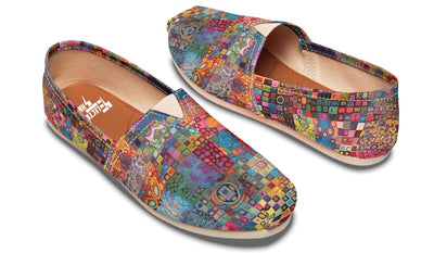 Blotter Patch Fuzz Casual Slip on Shoes Casualshoes Electro Threads