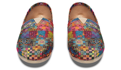 Blotter Patch Fuzz Casual Slip on Shoes Casualshoes Electro Threads