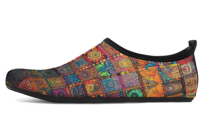 Blotter Quilt Barefoot Shoes Aquabarefootshoes Electro Threads