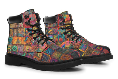 Blotter Quilt Classic Vibe Boots Classicboots Electro Threads