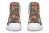 Blotter Quilt High Top Shoes Hightops Electro Threads