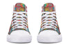 Blotter Quilt High Top Shoes Hightops Electro Threads