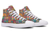 Blotter Quilt High Top Shoes Hightops Electro Threads