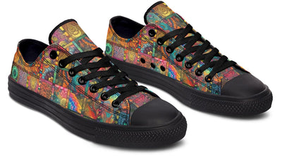 Blotter Quilt Low Top Shoes Lowtops Electro Threads