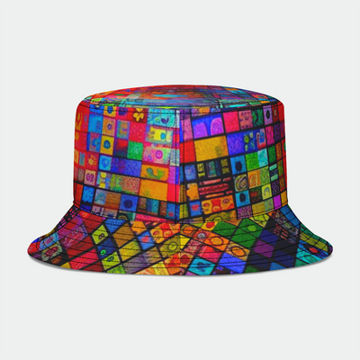 BLOTTERED 60s Bucket Hat Electro Threads