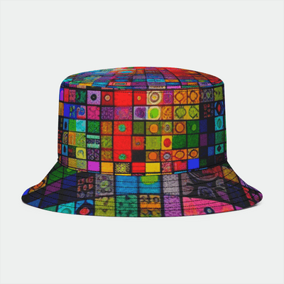 BLOTTERED 60s Bucket Hat Electro Threads