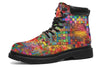 Blottered Grid Classic Vibe Boots Classicboots Electro Threads