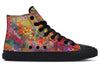 Blottered Grid High Top Shoes Hightops Electro Threads