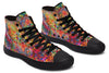 Blottered Grid High Top Shoes Hightops Electro Threads