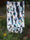 Bubbles Beach Throw Towel Electro Threads