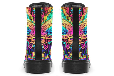 Candyface Combat Boots Boots Electro Threads