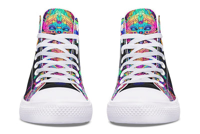 Candyface High Top Shoes Hightops Electro Threads