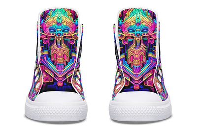 Candyface High Top Shoes Hightops Electro Threads