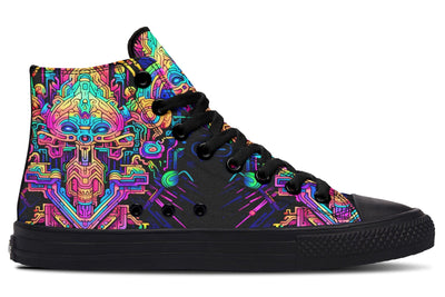 Candyface High Top Shoes Hightops Electro Threads