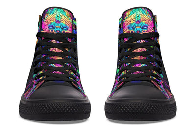 Candyface High Top Shoes Hightops Electro Threads