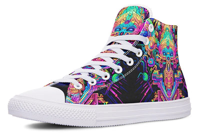 Candyface High Top Shoes Hightops Electro Threads