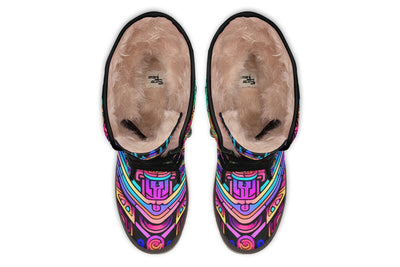 Candyface Moon Boots Polarboots Electro Threads