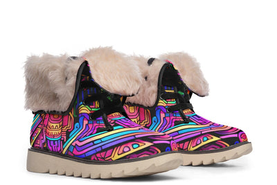 Candyface Moon Boots Polarboots Electro Threads