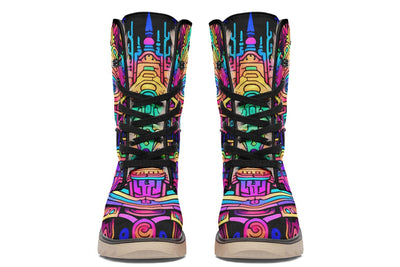 Candyface Moon Boots Polarboots Electro Threads