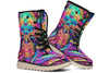 Candyface Moon Boots Polarboots Electro Threads