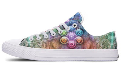 Chakra Balls Low Top Shoes Lowtops Electro Threads Women's Lowtops White Sole US 5 / EU35.5