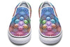 Chakra Balls Slip on Shoes Slipons YWF