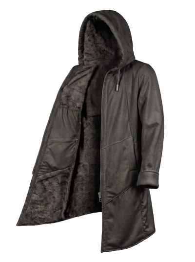 Charcoal Charlie Cyber Cloak Hooded pullover Electro Threads