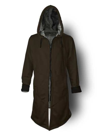 Chocolate Cyber Cloak Hooded pullover Electro Threads