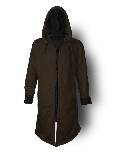 Chocolate Cyber Cloak Hooded pullover Electro Threads