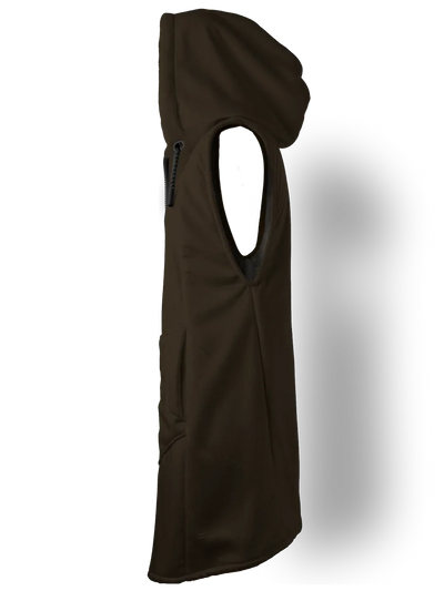 Chocolate Cyber Cloak Hooded pullover Electro Threads