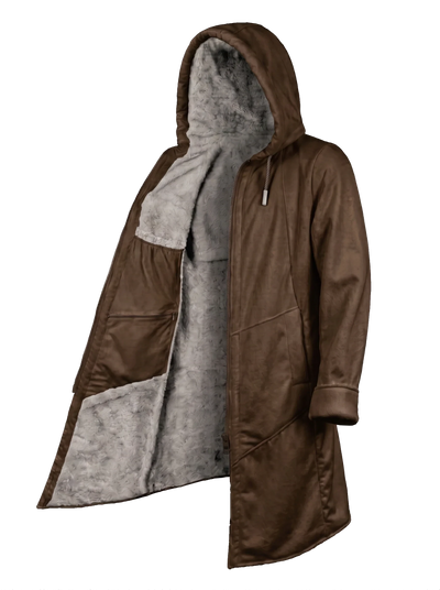 Chocolate Cyber Cloak Hooded pullover Electro Threads