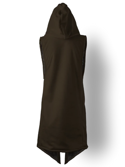 Chocolate Cyber Cloak Hooded pullover Electro Threads