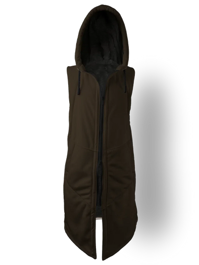 Chocolate Cyber Cloak Hooded pullover Electro Threads