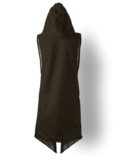 Chocolate Cyber Cloak Hooded pullover Electro Threads