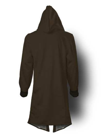 Chocolate Cyber Cloak Hooded pullover Electro Threads