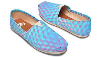 Colorful 3 D Casual Slip on Shoes Casualshoes YWF