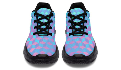 Colorful 3 D Chunky Shoes Chunkysneakers Electro Threads