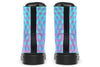 Colorful 3 D Combat Boots Boots YWF