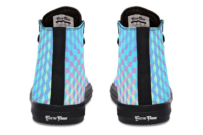 Colorful 3D High Top Shoes Hightops YWF