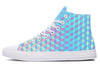 Colorful 3D High Top Shoes Hightops YWF Women's Hightops White Sole US 5 / EU35.5