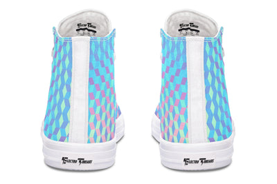 Colorful 3D High Top Shoes Hightops YWF