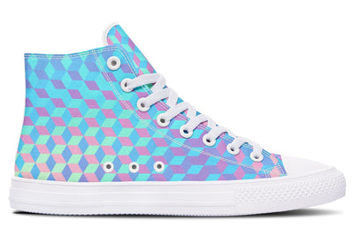 Colorful 3D High Top Shoes Hightops YWF